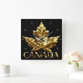 Horloge Canada Médaille d'or Horloge souvenir Cana (Maison)