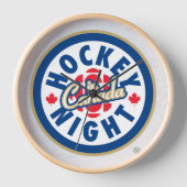 Horloge canadienne de la nuit du hockey (Recto)