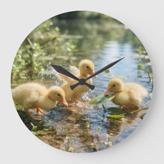 Horloge canard (Recto)