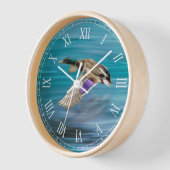 Horloge Canard de Majard volant (Angle)