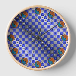 Horloge Cancer & Bœuf de Bois