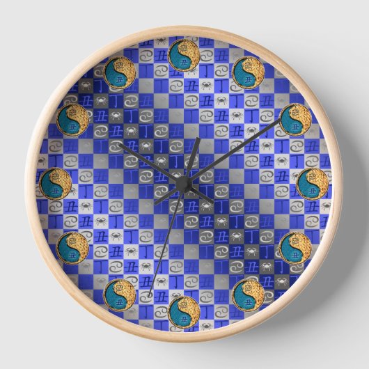 Horloge Cancer & Bœuf de Feu (Recto)