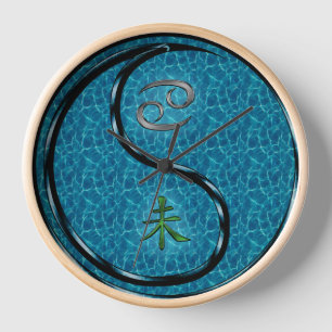 Horloge Cancer & Chèvre d'Eau