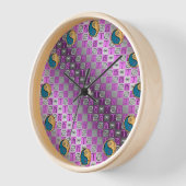 Horloge Cancer & Coq de feu (Angle)
