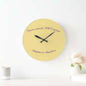 Horloge cancer non invité (Maison)