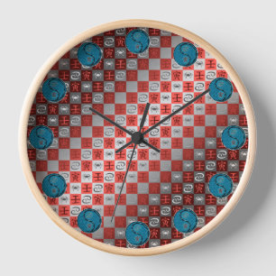 Horloge Cancer & Tigre d'eau
