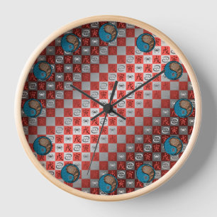 Horloge Cancer & Tigre Terre