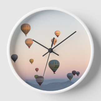 Horloge Cappadoce. Vol de ballon