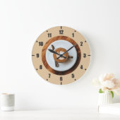 Horloge Cappuccino (Maison)