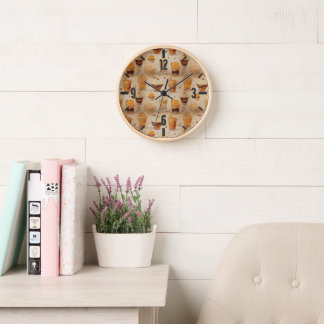 Horloge Cappuccino Lover Coupe du Matin