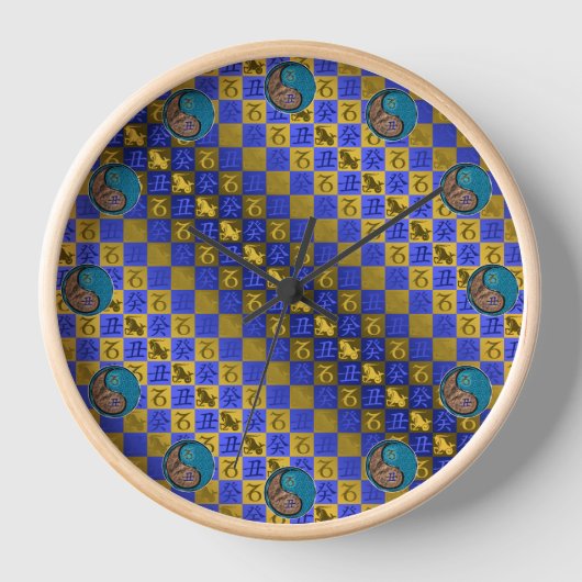 Horloge Capricorne & Bœuf d'eau (Recto)