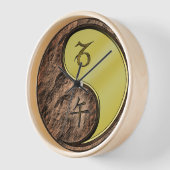 Horloge Capricorne & Cheval de Métal (Angle)