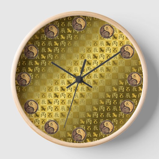 Horloge Capricorne & Dragon de Feu (Recto)