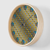 Horloge Capricorne & Lapin d'Eau (Angle)
