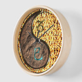 Horloge Capricorne & Serpent de feu (Angle)