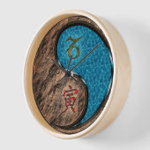 Horloge Capricorne & Tigre d'eau (Angle)