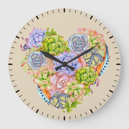 Horloge Cardiaque Succulente (Recto)