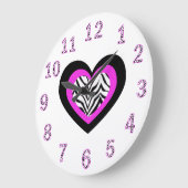 Horloge cardiaque Zebra (Angle)