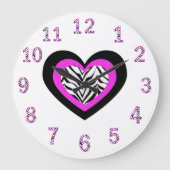 Horloge cardiaque Zebra (Recto)