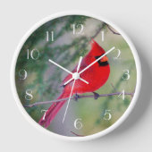 Horloge Cardinal rouge Perch (Recto)