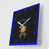 Horloge Carré du Kansas Orb Weaver (Angle)