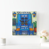 Horloge Carré grecque de Taverna, Lisa Lorenz (Maison)