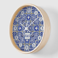 Carreaux bleu et blanc minuscules - Classic Hollan