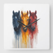 HORLOGE CARRÉE . (Recto)