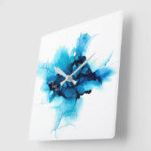 HORLOGE CARRÉE アルコールインク-抽象絵画- (Angle)