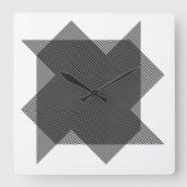HORLOGE CARRÉE モアレ現象でアート作品　030 (Recto)