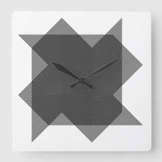 HORLOGE CARRÉE モアレ現象でアート作品　030