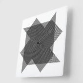 HORLOGE CARRÉE モアレ現象でアート作品 030 (Angle)