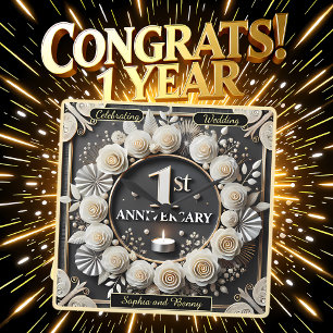 Horloge Carrée 1er anniversaire de l'étape spéciale