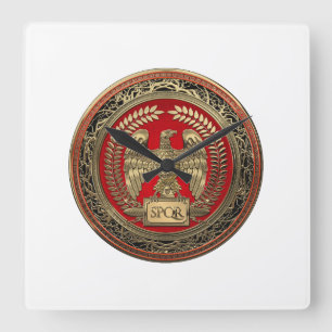 Horloge Carrée [200] Gold Roman Imperial Eagle