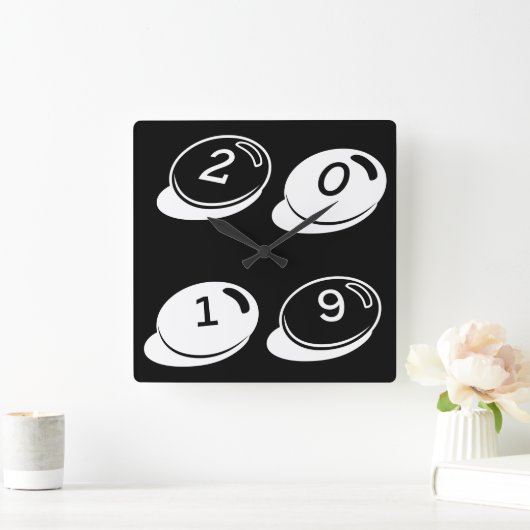 HORLOGE CARRÉE 2019 (Maison)