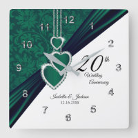 20e anniversaire du Mariage Emeraude Keepsaké