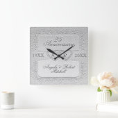 Horloge Carrée 25e Anniversary monogram (Maison)