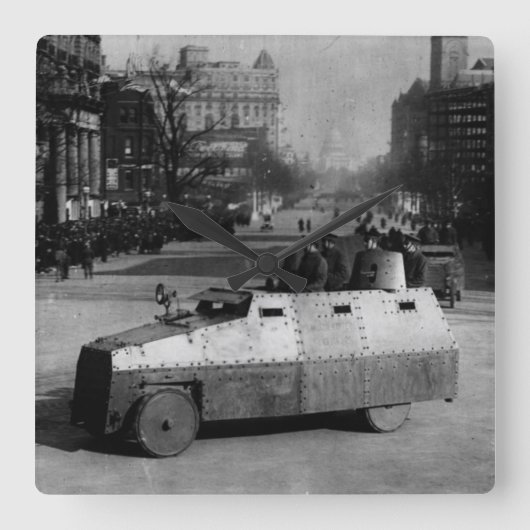 Horloge Carrée 27e March 1917 : The armoured vehicle squadron (Recto)