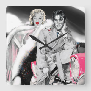 Horloge Carrée 2 Pour la route