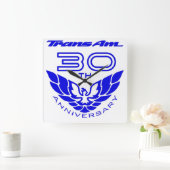 Horloge Carrée 30e anniversary trans (Maison)