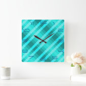 Horloge Carrée 3D Color Design Wall Clock A (Maison)
