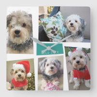 5 Photo Collage Funky Mid Century Moderne Angles