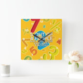 HORLOGE CARRÉE 5 SUR 4 PERSONNES (Maison)