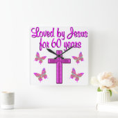 HORLOGE CARRÉE 60E JÉSUS AMOUREUX (Maison)