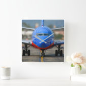 HORLOGE CARRÉE 737 AIRLINER (Maison)