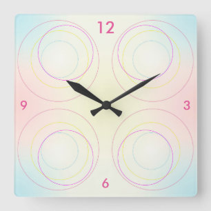 Horloge Carrée A Crop of Circles