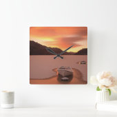 Horloge Carrée A Frozen | Ruthven (Maison)