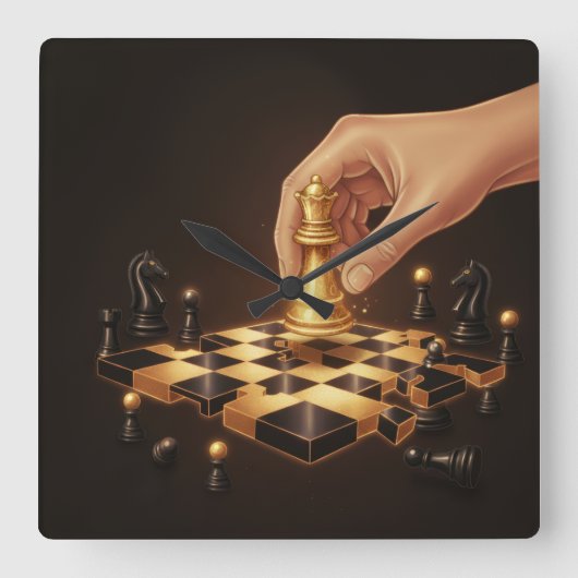 Horloge Carrée A Geometria do Poder (Recto)