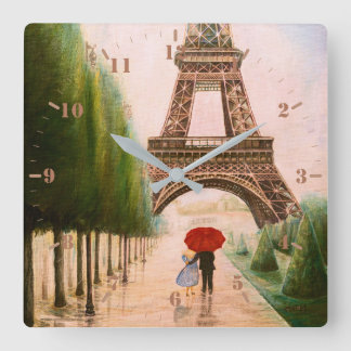 Horloge Carrée A la Tour Eiffel