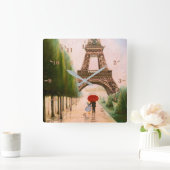 Horloge Carrée A la Tour Eiffel (Maison)